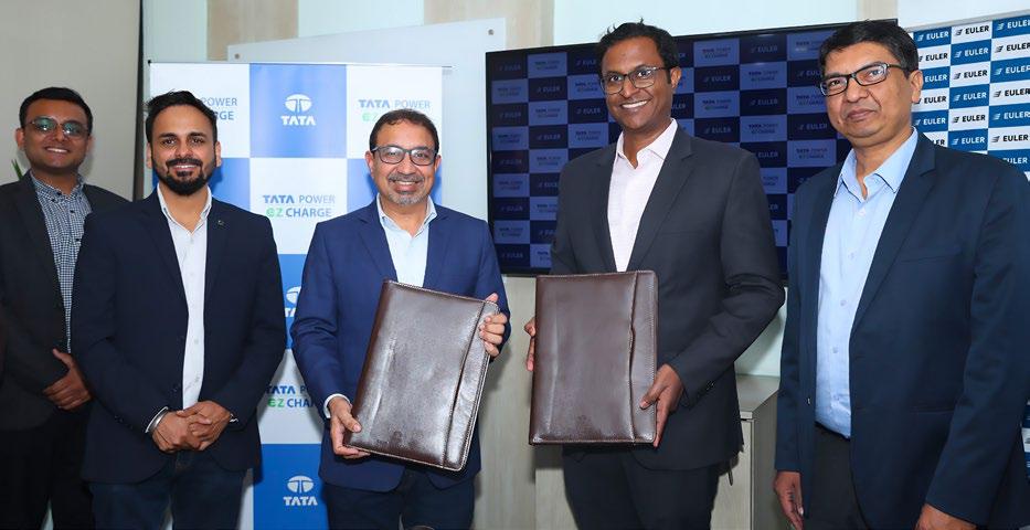 Euler Motors Partners with Tata Power Renewables for Fast-Charging Network